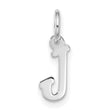 10kw Small Script Initial J Charm