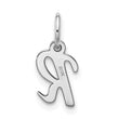 10kw Small Script Initial R Charm