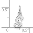 10kw Small Script Initial S Charm