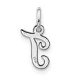 10kw Small Script Initial T Charm
