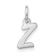 10kw Small Script Initial Z Charm