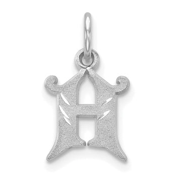 10KW Diamond-cut Initial H Charm