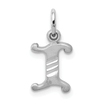 10KW Diamond-cut Initial I Charm