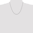 10k White Gold 1.85mm D/C Quadruple Rope Chain - Birthstone Company
