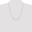10k White Gold 1.85mm D/C Quadruple Rope Chain - Birthstone Company