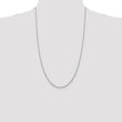 10k White Gold 1.85mm D/C Quadruple Rope Chain - Birthstone Company
