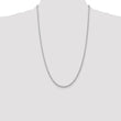 10k White Gold 2.75mm D/C Quadruple Rope Chain - Birthstone Company