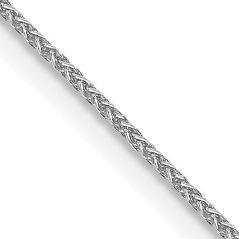 10k WG .85mm Spiga Chain - Birthstone Company