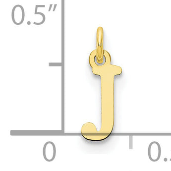 10ky Cutout Letter J Initial Charm
