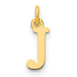 10ky Cutout Letter J Initial Charm