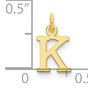 10ky Cutout Letter K Initial Charm