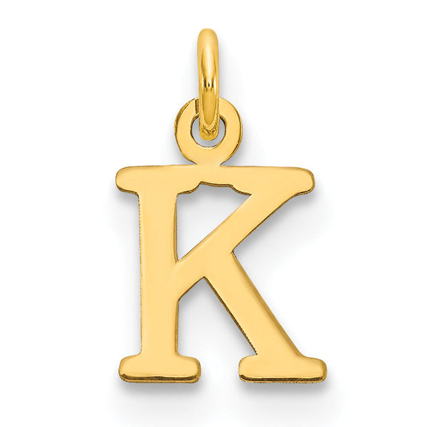 10ky Cutout Letter K Initial Charm