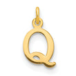 10ky Cutout Letter Q Initial Charm