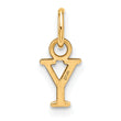 10ky Cutout Letter Y Initial Charm