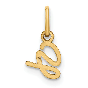 10KY Upper case Letter G Initial Charm
