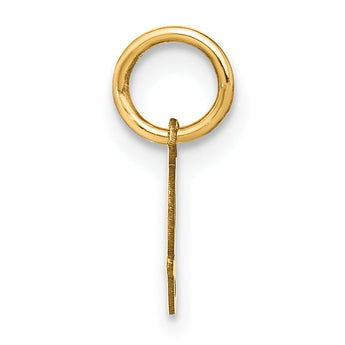 10KY Upper case Letter J Initial Charm