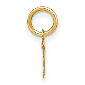 10KY Upper case Letter T Initial Charm