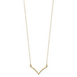 10k V Necklace