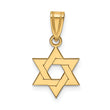 10k Star of David Pendant
