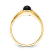 10K AA Diamond men's ring