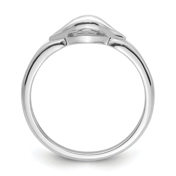 10K White Gold Diamond Ring Mounting