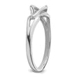 10K White Gold Diamond Ring Mounting