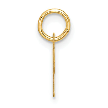 10k Small Script Initial I Charm