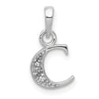 10KW Diamond Initial C Pendant - Birthstone Company