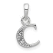 10KW Diamond Initial C Pendant