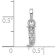 10KW Initial J Charm - Birthstone Company