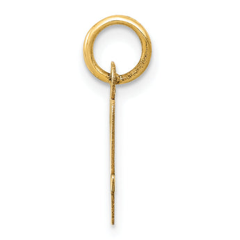 10k Small Script Initial V Charm