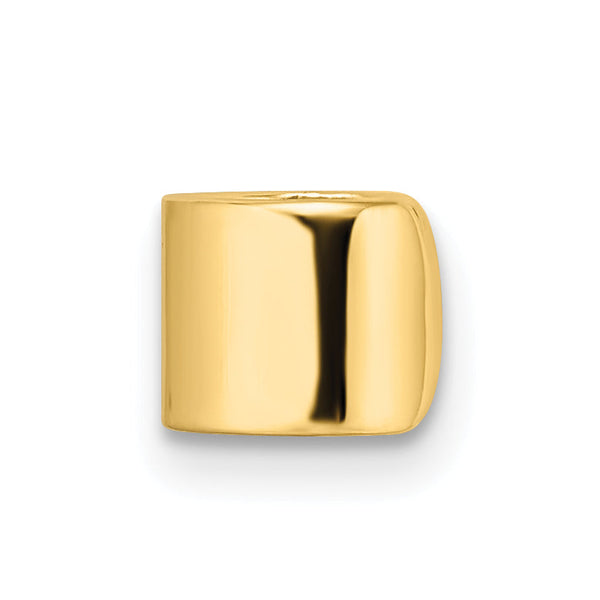 10k Polished Single Ear Cuff