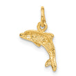 10k Dolphin Pendant