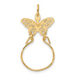 10k Butterfly Holder Charm