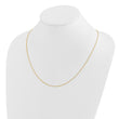 14K Adjustable .85mm Wheat Chain