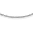 14K White 1.5mm D/C Neckwire Necklace