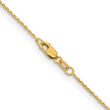 14K 1.05mm D/C Cable Chain