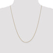 14K .9mm Round Snake Chain
