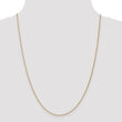 14K 1mm Spiga (Wheat) Chain