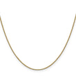 14K .9mm Box Chain
