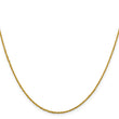 14K 1.3mm Sparkle Singapore Chain