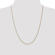 14K 1.2mm Spiga (Wheat) Chain