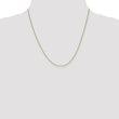 14K .8mm Spiga (Wheat) Chain