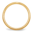 10k Yellow Gold 5mm Double Milgrain Comfort Fit Wedding Band Size 4