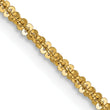 14K 1.5mm Cyclone Chain
