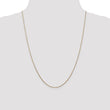 14K .8mm Round Snake Chain