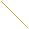 14K 3.0mm Wide Diamond-Cut Double Rope Chain