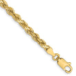 10K 3.5mm Diamond-Cut Rope Chain