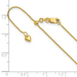 10K Adjustable .8mm Wheat Chain