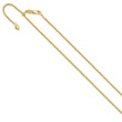 10K Adjustable 1.35mm Wheat Chain